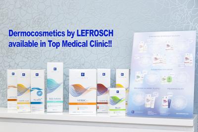 Dermocosmetics by LEFROSCH available in Top Medical Clinic!